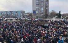 В Энергодаре прощаются с погибшими героями, защищавшими Запорожскую АЭС (фото)