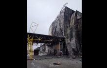 "Русский мир наяву!": разрушенный оккупантами крупнейший на Херсонщине ТРЦ показали на видео