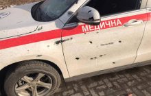 На Луганщине оккупанты обстреляли врачей, которые приехали на вызов к людям (фото)