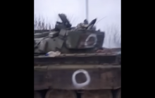 ЗСУ розгромили колону техніки окупантів, яка могла зайти з території Білорусі (відео)