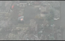 Під Маріуполем бійці Нацгвардії філігранно знищили танк окупантів: ефектне відео