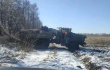 На Харківщині сили спеціальних операцій ЗСУ знищили колону військової техніки окупанта