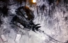 Повітряні сили України знищили командний пункт окупантів на київському напрямку (відео)