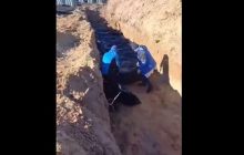 Жертвы "русского мира": в Буче в братской могиле похоронили 67 мирных жителей (видео)