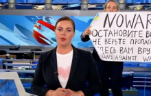 Журналистка показала в эфире РосТВ антивоенный плакат и пропала: что известно