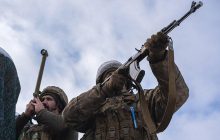 Бойцы 72 ОМБр филигранно уничтожили колонну вражеской артиллерии на Киевщине (видео)