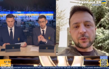 В эфире "Украина 24" показали фейковое сообщение Зеленского о "капитуляции", президент его опроверг
