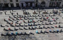 109 порожніх візочків: у Львові проводять акцію пам'яті вбитих росіянами дітей (фото)