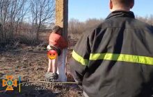 Спустили штани і покарали різкою: на Дніпропетровщині рятувальники вловили палія трави (фото)