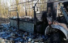 Украинские военные уничтожили российские "КамАЗы" с боеприпасами и провиантом (фото)