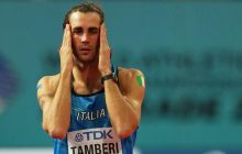 Олимпийский чемпион из Италии ярко поддержал Украину во время ЧМ по легкой атлетике (фото)