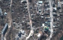 Ізюм під обстрілами: супутники Maxar зафіксували руйнування та артилерію ворога