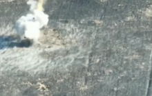 Бійці 25-ї Січеславської бригади показали, як влучним ударом знищили ворожу техніку