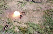 Морпехи уничтожили БМП-3 и командно-штабную машину оккупантов из ПТРК "Стугна-П" (видео)