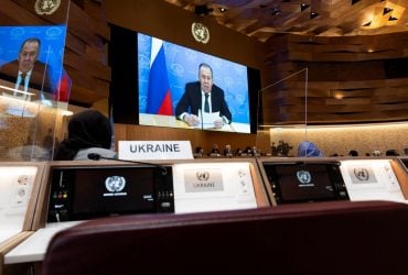 Дипломати оголосили протест Росії у Женеві перед виступом Лаврова: той говорив їм у спини