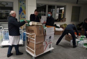 Над больницей Охматдет сбили ракету, пострадавших нет