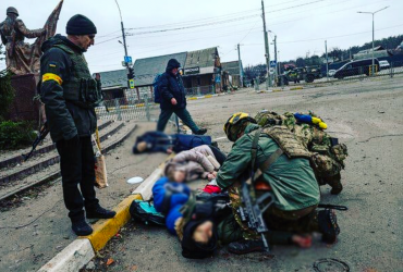 В Ирпене россияне убили целую семью (фото)