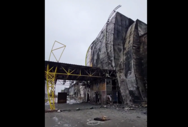 Русский мир наяву!: разрушенный оккупантами крупнейший на Херсонщине ТРЦ показали на видео