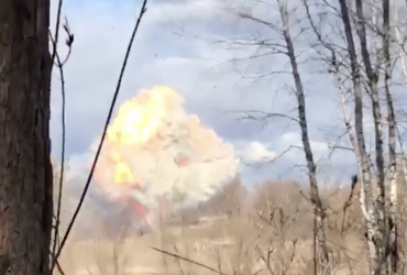 Запеклий бій з росіянами під Києвом потрапив на відео