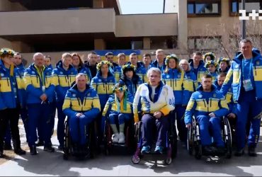 Українська збірна параолімпійців записала звернення до світу