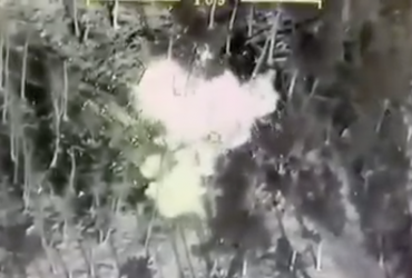 Байрактар знищив російський Ураган (відео)