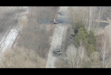 ЗСУ знищили колону російської техніки: момент потрапив на відео