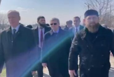 Не в Україні: Кадиров показався у броньовику в Грозному (фото)