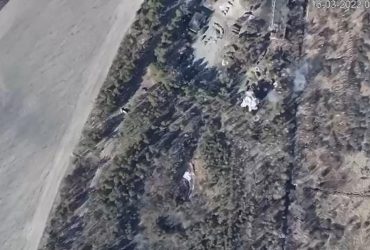 Highway to hell: украинские артиллеристы уничтожили командный пункт оккупантов (видео)