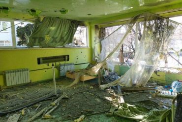 В сети показали детский садик Харькова после обстрела оккупантов