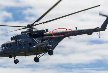 Мрії Путіна: на збитому російському вертольоті Ми-24 був напис На Берлін