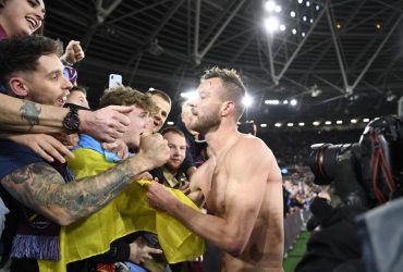 На російському ТБ замінили кадри з прапором України після голу Ярмоленка у Лізі Європи