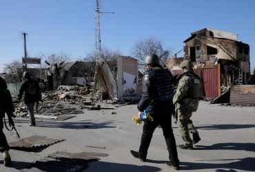 Появилось видео из освобожденного ВСУ Макарова