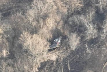 Українські воїни розбили колону техніки окупантів (фото)