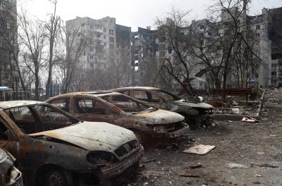 Φωτογραφία Οι Ρώσοι κατακτητές ουσιαστικά εξαφάνισαν τη Μαριούπολη από προσώπου γης στις 28 Μαρτίου 2022