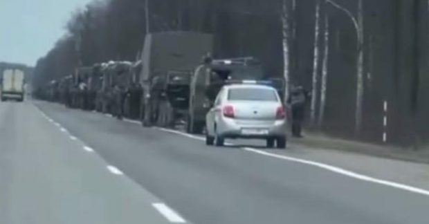 Belarus spotted an enemy convoy moving towards the border – UNIAN