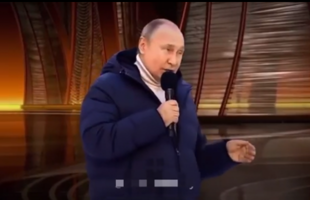 Уилл Смитт "вмазал" Путину на сцене "Оскара": вирусное видео