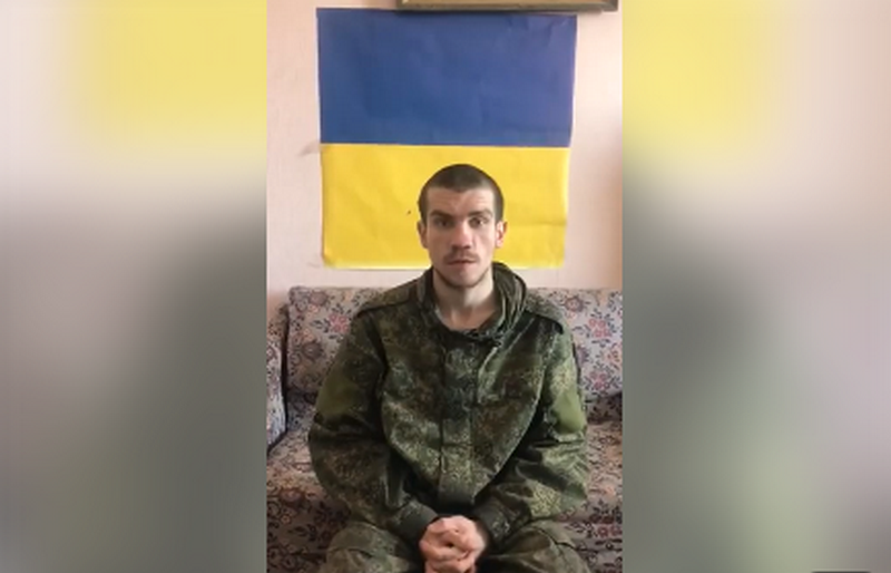 Оккупант, который был в украинском плену, вернется на службу / скрин видео Оккупант, который был в украинском плену, вернется на службу / скрин видео