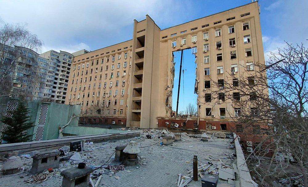 Будинок в Миколаєві / фото facebook.com/DSNSMYKOL Будинок в Миколаєві / фото facebook.com/DSNSMYKOL