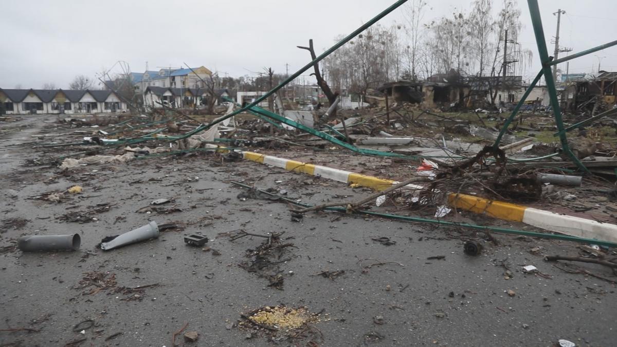 Оккупанты пришли уничтожить граждан другой страны / фото Военное телевидение Украины