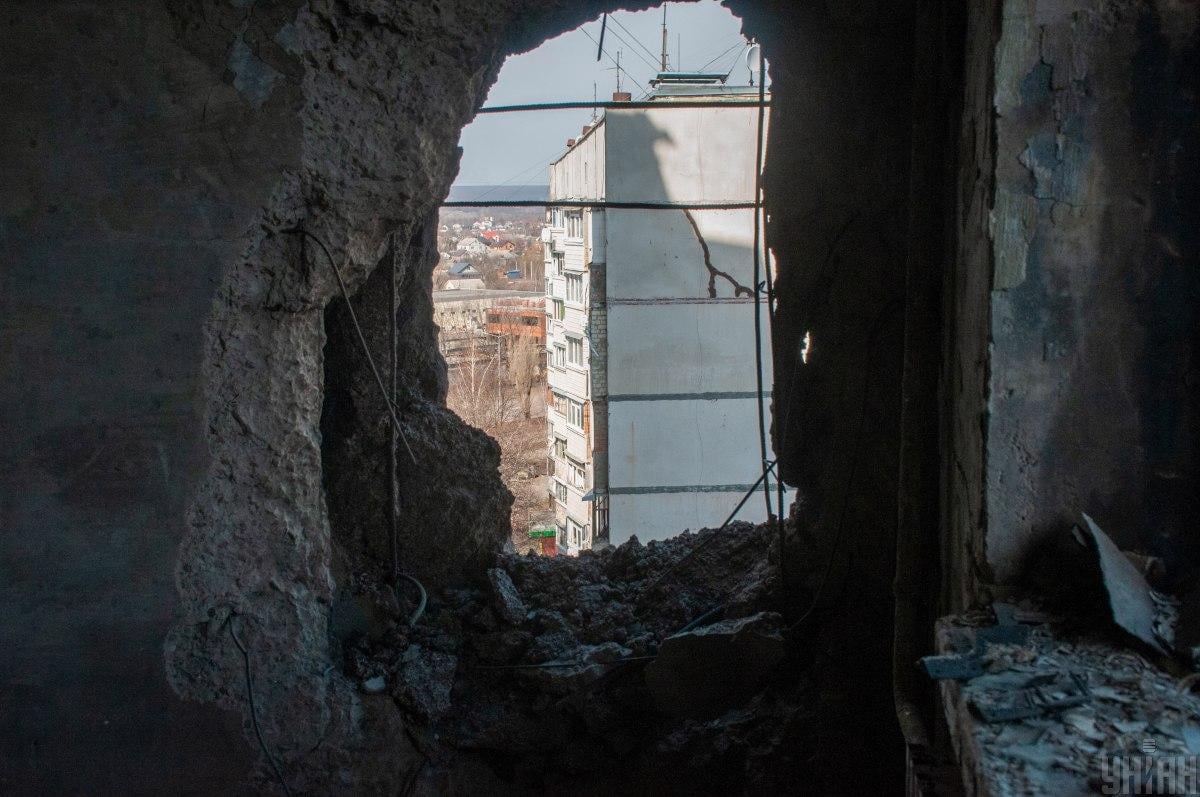 В результате вражеских обстрелов жилых кварталов Харькова погибли 4 человека / фото УНИАН