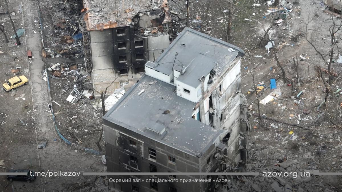 There were heavy battles for Mariupol \ photo Azov