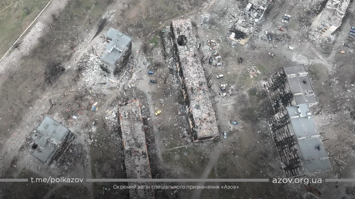 Що відбувається в Маріуполі сьогодні? / фото Азов Що відбувається в Маріуполі сьогодні? / фото Азов