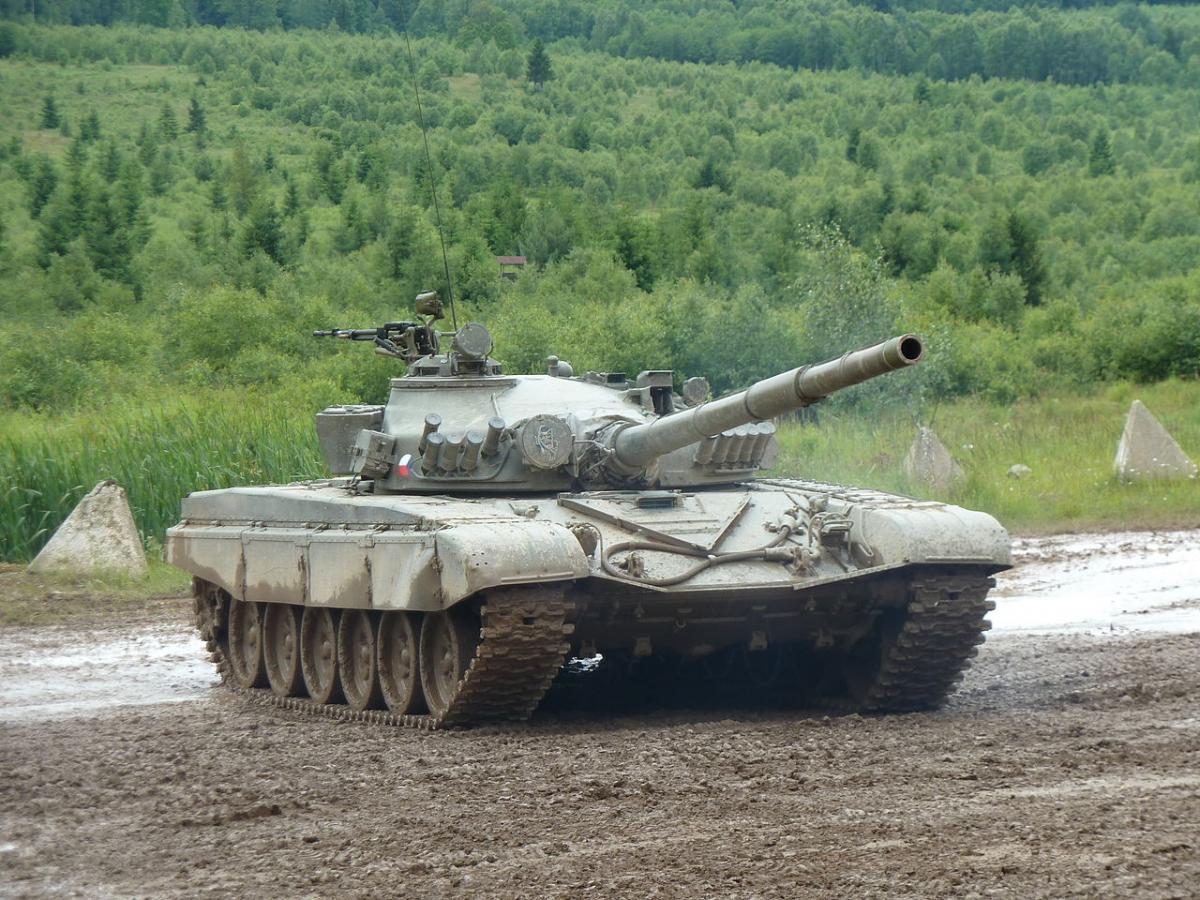 Танк Т-72 / фото Минобороны Чехии