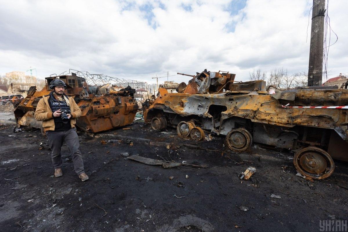 ВСУ уничтожают оккупантов в Украине / фото УНИАН