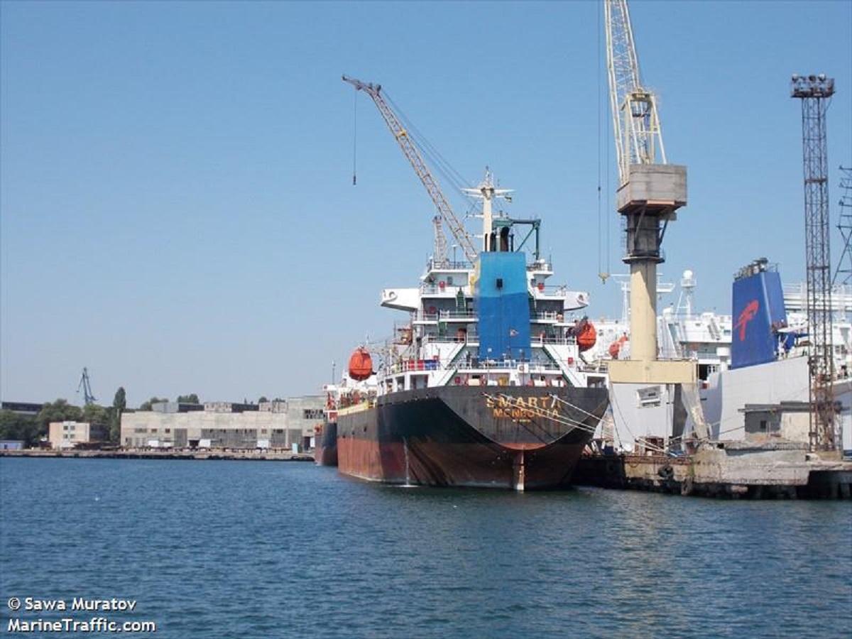 Захопили в полон моряків вантажного судна SMARTA / фото marinetraffic.com Захопили в полон моряків вантажного судна SMARTA / фото marinetraffic.com