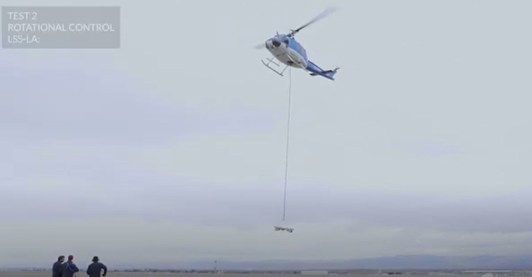 С помощью этой разработки вывоз вертолетом раненых длится 2 минуты \ скриншот с видео
