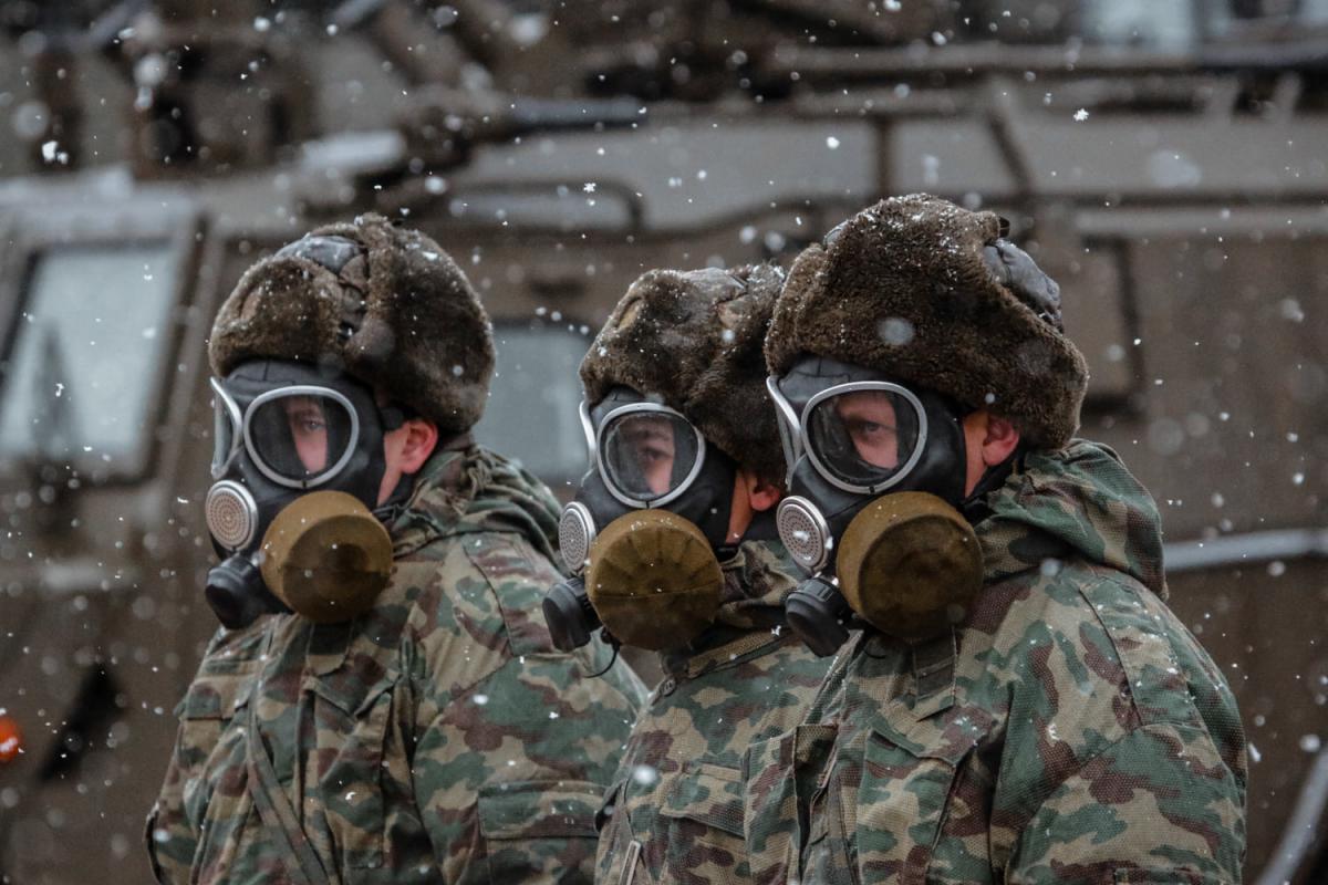 Росіяни використовують хімічну зброю / фото Міноборони РФ Росіяни використовують хімічну зброю / фото Міноборони РФ