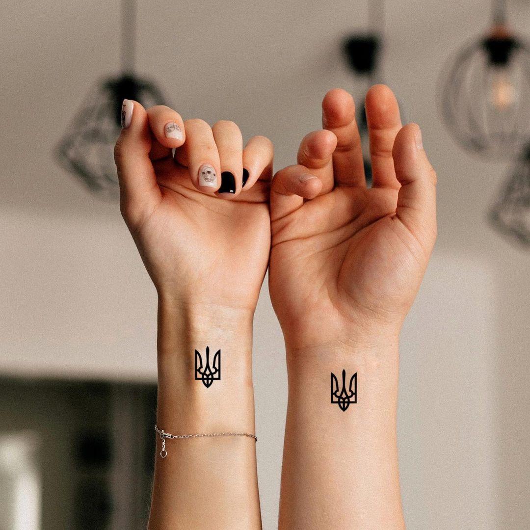 Патріотичне татуювання / instagram.com/tattooshka_ua