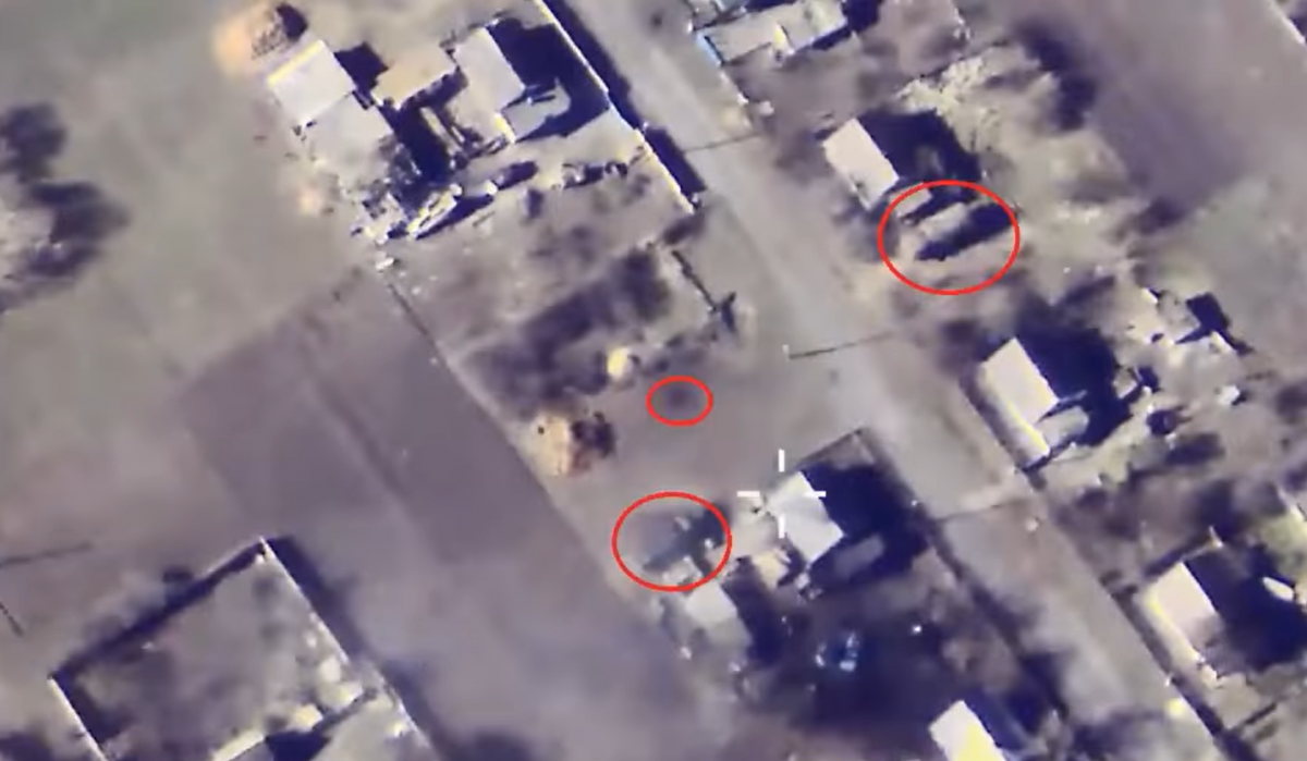 Военные ССО опубликовали видео уничтожения оккупантов / скриншот с видео