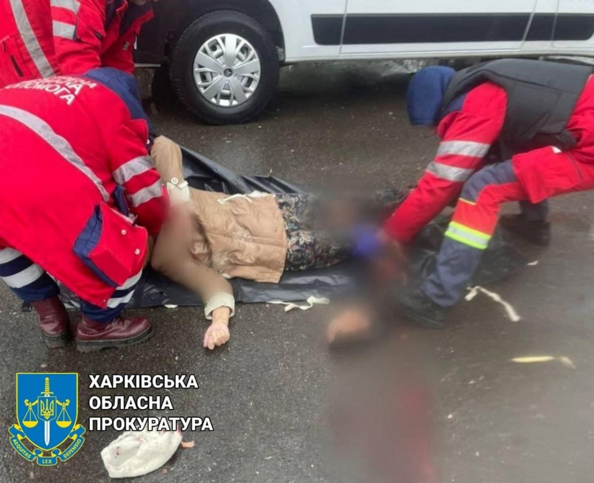 У Харкові від російських снарядів загинули чоловік і жінка / фото Харківська обласна прокуратура У Харкові від російських снарядів загинули чоловік і жінка / фото Харківська обласна прокуратура